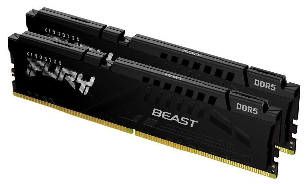 KINGSTON FURY Beast Black 16GB DDR5 4800MT/s / CL38 / DIMM / KIT 2x 8GB