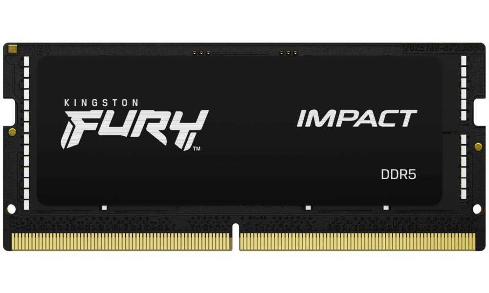 KINGSTON FURY Impact 32GB DDR5 4800MT/s / CL38 / SO-DIMM /