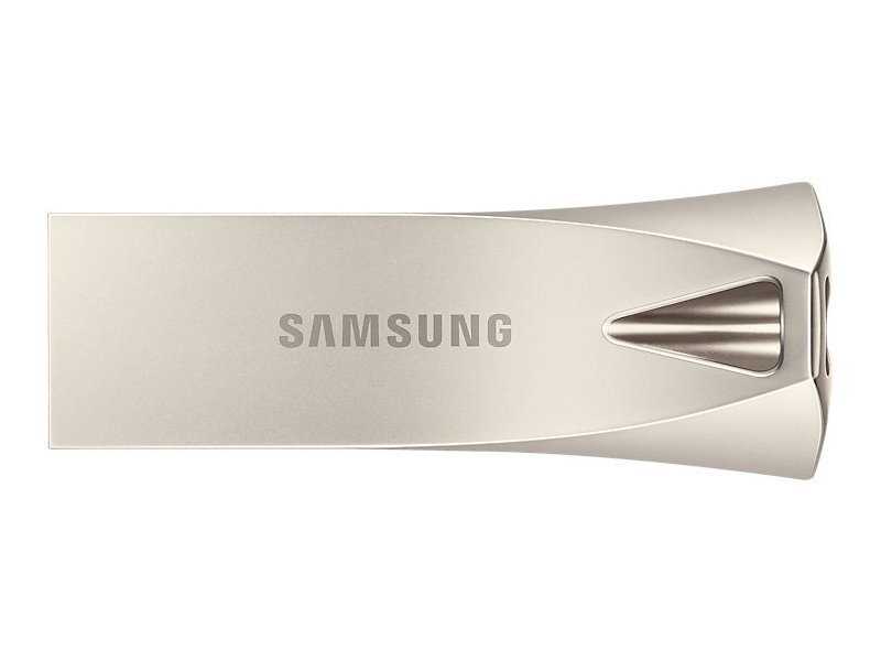 SAMSUNG Bar Plus USB 3.1  64GB / USB 3.2 Gen 1 / USB-A / Kov / Stříbrná