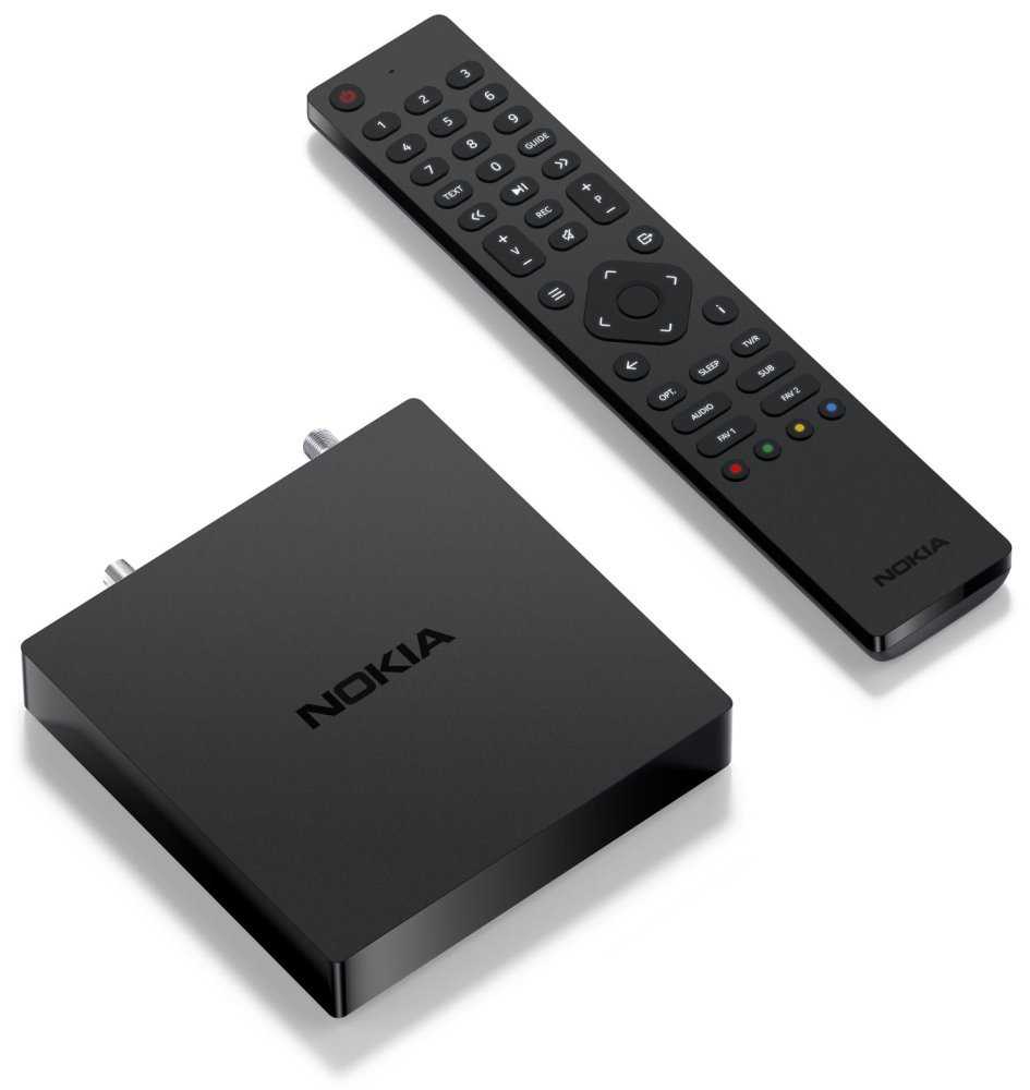 NOKIA DVB-S/S2 FTA set-top-box 7000 pro nekódované satelitní vysílání/ Full HD/ EPG/ USB/ HDMI/ černý