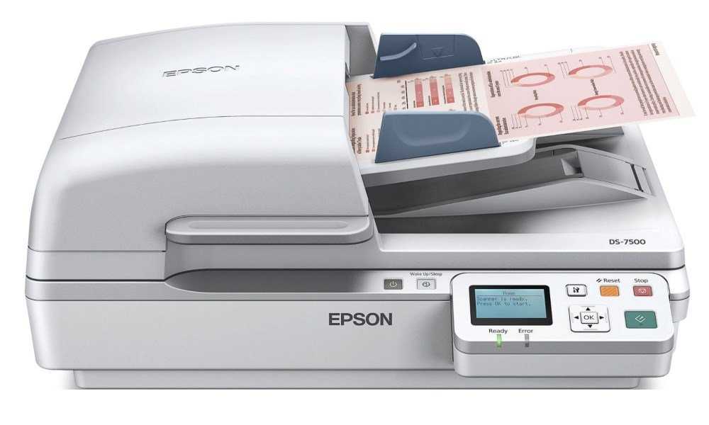 EPSON Workforce skener DS-7500/ A4/ 1200 x 1200dpi/ DADF/ USB