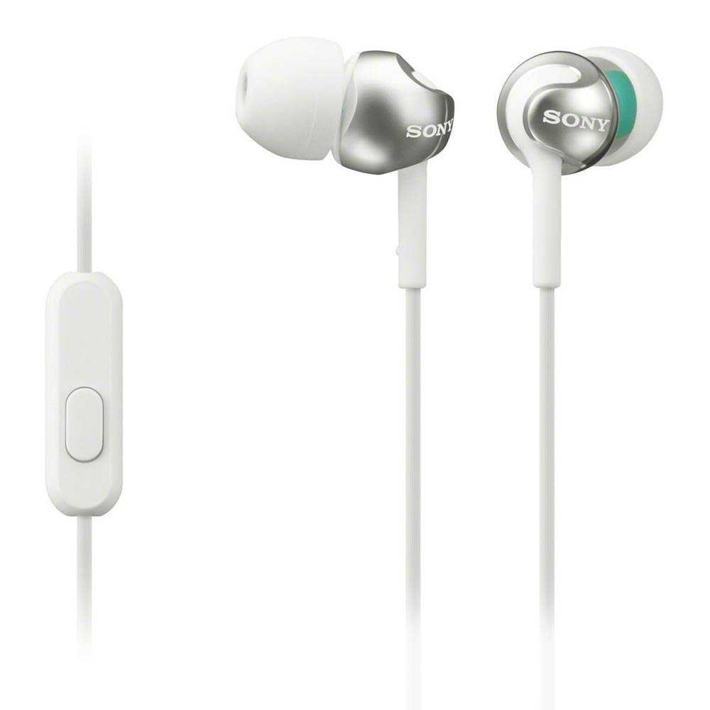 SONY sluchátka do uší MDREX110APW/ drátová/ 3,5mm jack/ citlivost 103 dB/mW/ bílá