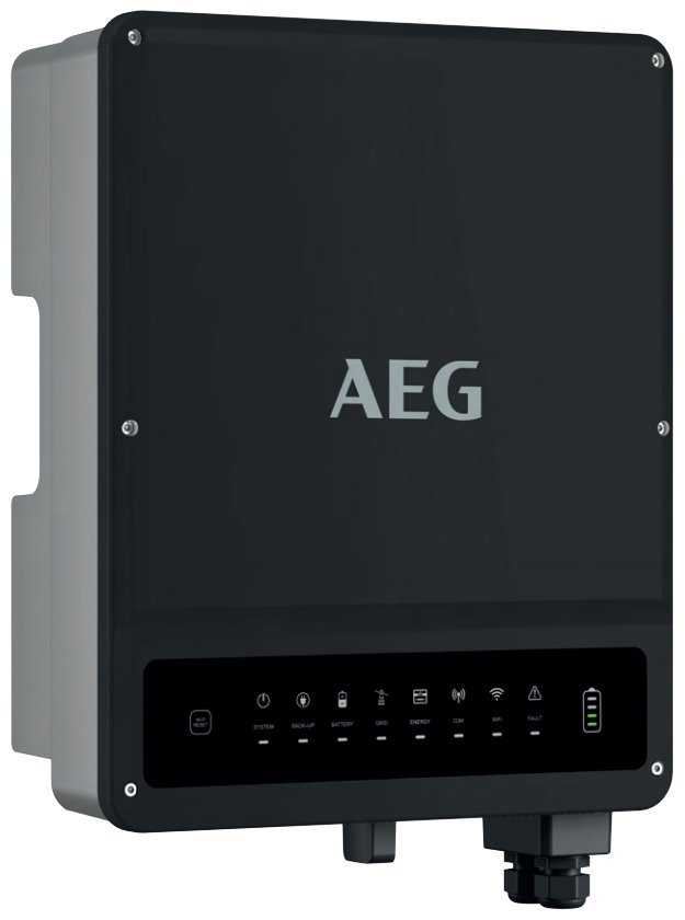 AEG AS-ICH02-10000-2/HV / 10kW / Třifázový / Hybridní / 2x MPPT