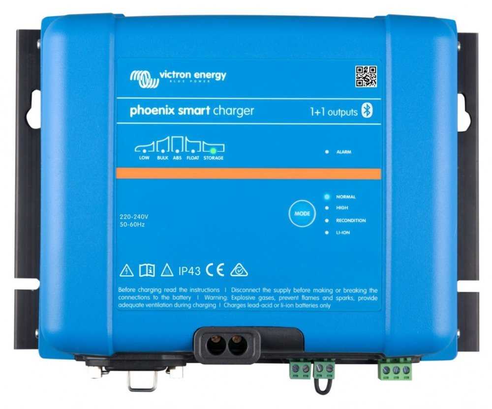 Victron Phoenix Smart IP43 Charger 24V/25A (1+1)