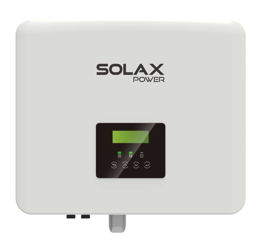 SOLAX X1-HYBRID-3.7-D G4 / 3,7kW / 1Fázový / Hybridní / 2x MPPT