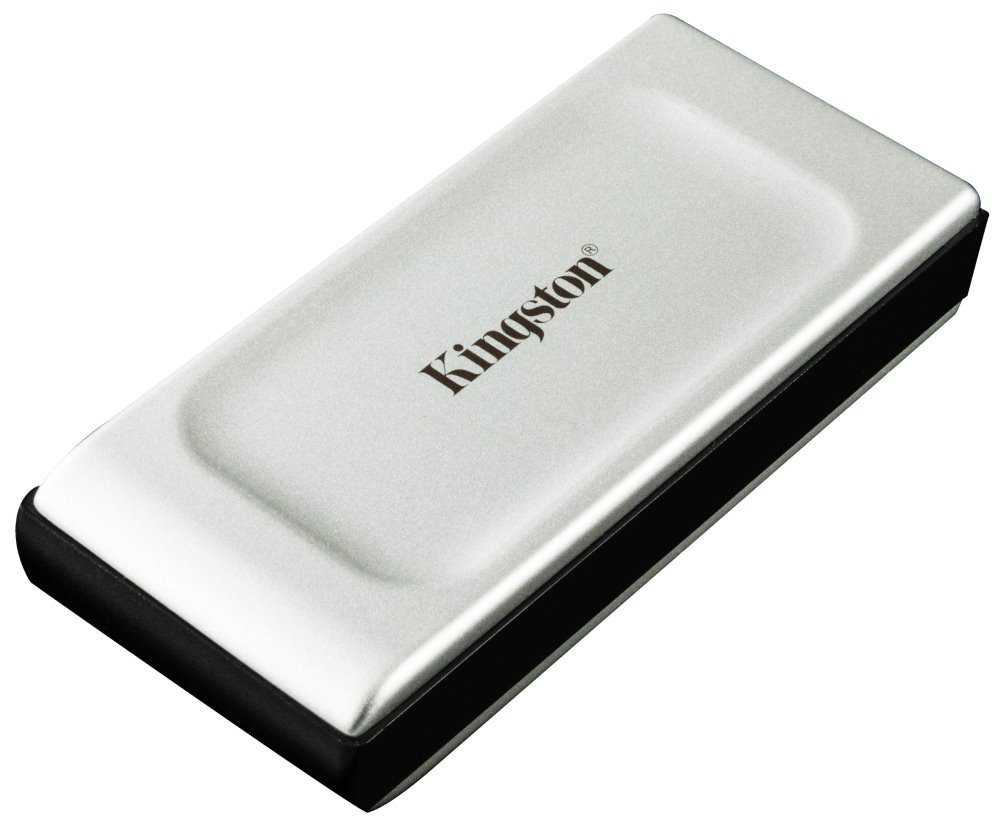 KINGSTON XS2000 500GB SSD / externí SSD / USB 3.2 Gen 2x2 / stříbrné