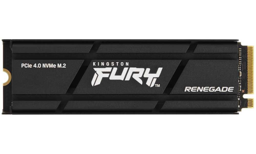 KINGSTON FURY Renegade SSD 500GB SSD / NVMe M.2 PCIe Gen4 / Interní / M.2 2280 / Heatsink / 10,5mm