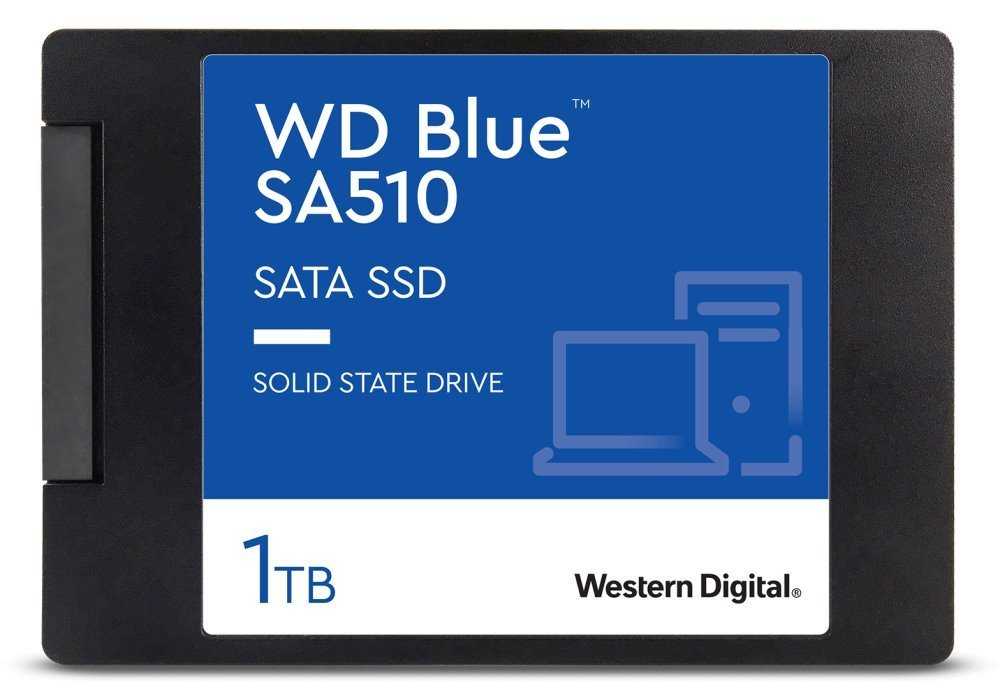 WD SSD BLUE SA510 1TB / WDS100T3B0A / SATA III / Interní 2,5" / 7mm