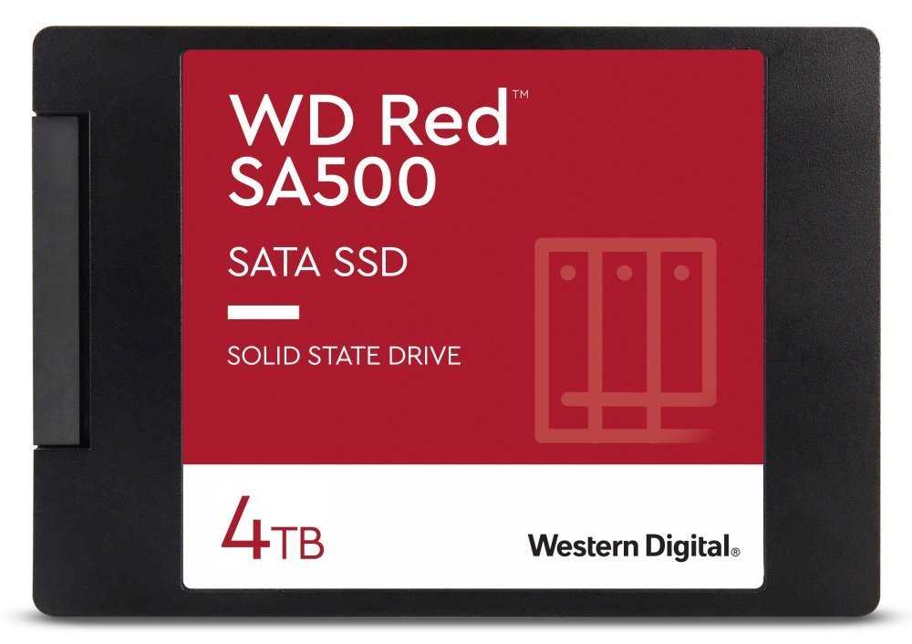 WD RED SSD SA500 4TB / Interní / 2,5" / SATAIII / 3D NAND