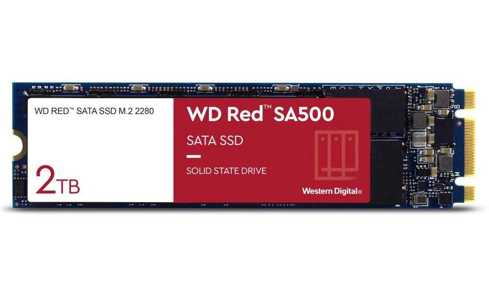 WD RED SSD SA500 2TB / Interní / M.2 2280  / SATAIII / 3D NAND