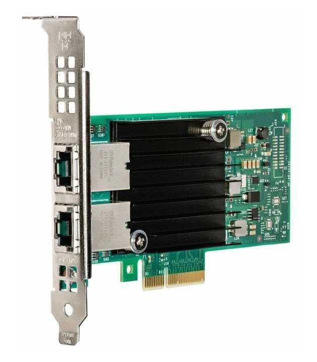 DELL Intel X550 DP/ 10 GbE/ 2-portová síťová karta/ 10 gigabit/ PCIe/ 10Gbase-T/ RJ45