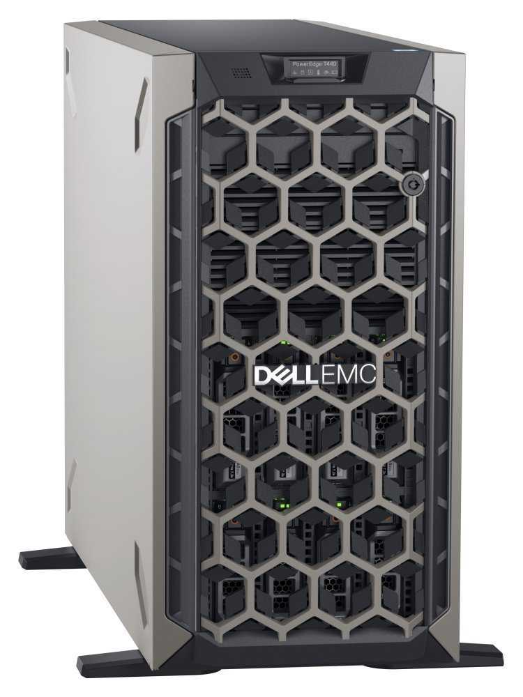 DELL PowerEdge T440/ 1x Xeon Silver 4214R/ 32GB/ 1x 480GB GB SSD/ H730P/ 1 x 495W/ iDRAC 9 Enterprise/ 3Y Basic on-site