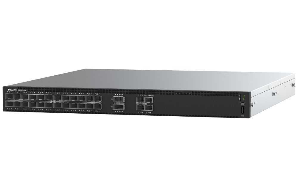 DELL Networking S4128F-ON switch/ 28x 10GbE SFP+/ 2 x QSFP28/ IO to PSU/ 2x zdroj/ reverse / management/ 1Y CAR