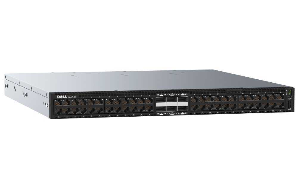 DELL Networking S4148T-ON switch/ 48x 10Gb-T/ 4x QSFP28/ IO to PSU/ 2x zdroj/ reverse / management/ 1Y CAR