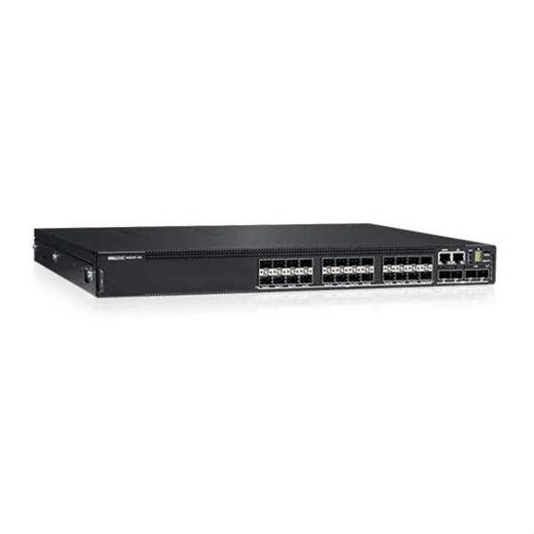 Dell EMC Networking N3224F-ON/ 24 x 1GbE SFP/ 4 x 10 SFP+/ 2 x 100GB  QSFP28 1xAC PSU IO/PS OS6