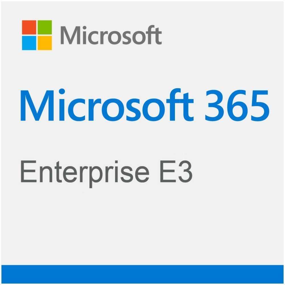 Microsoft CSP Microsoft 365 E3 předplatné 1 rok, vyúčtování ročně