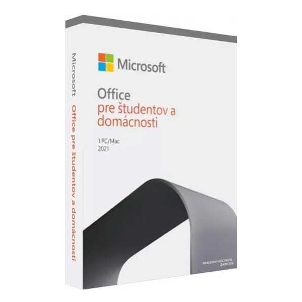 Microsoft Office pro studenty a domácnosti 2021 Slovak Medialess