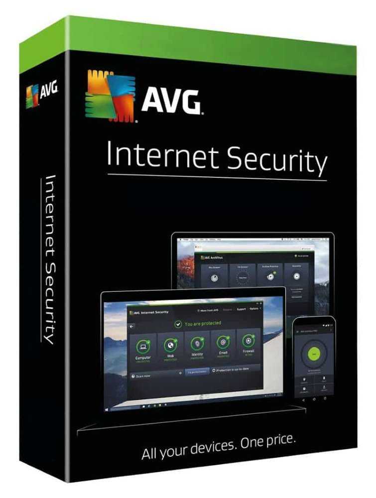 AVG Internet Security Multi-Device / 10 zařízení na 1 uživatele / el. licence / 1 rok