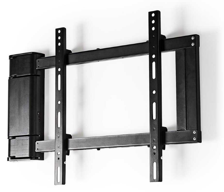NEDIS nástěnný držák na TV/ 32 - 60 "/ nosnost 40 kg/ motorizovaný/ rozsah rotace 90°/ dálkové ovládání/ ocel/ černý
