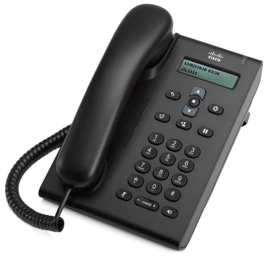 Cisco Unified SIP Phone 3905, Charcoal, Standard Handset