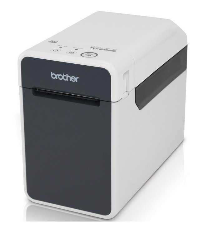 BROTHER tiskárna samolepících štítků TD-2020/ 203 dpi/ USB/ RS-232