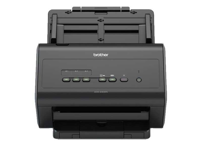 BROTHER stolní skener dokumentů ADS-2400N / A4 / Skener / 1200 x 1200 dpi / USB / RJ-45 /