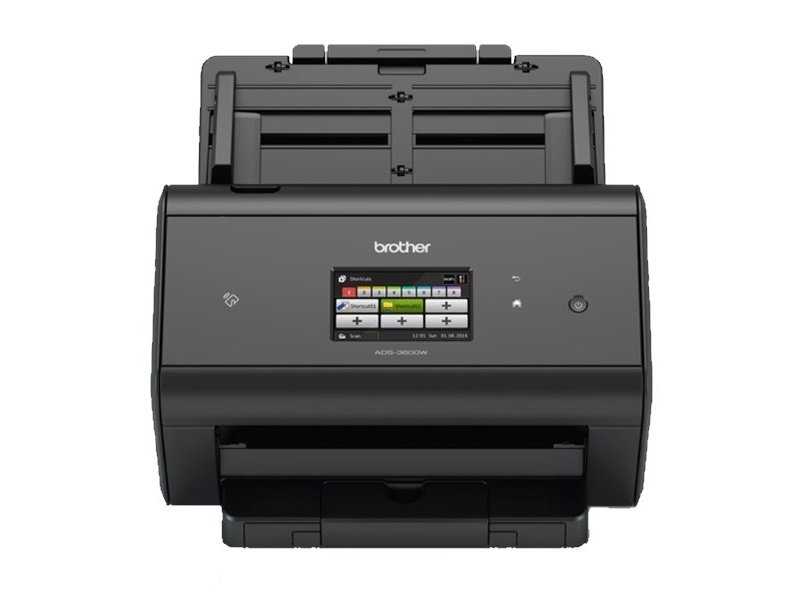 BROTHER profi stolní skener dokumentů ADS-3600W / A4 / Skener / 1200 x 1200 dpi / USB / RJ-45 / dotykový displej