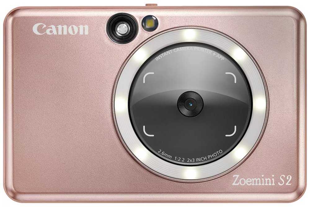 Canon Zoemini fototiskárna S2, růžovo/ zlatá