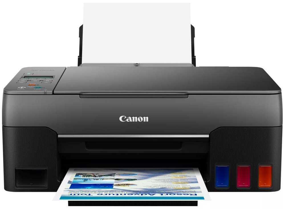 CANON PIXMA G3460 / A4 / print+scan+copy/ 10,8/6 ppm/ 4800x1200 / WiFi/ USB/ černá
