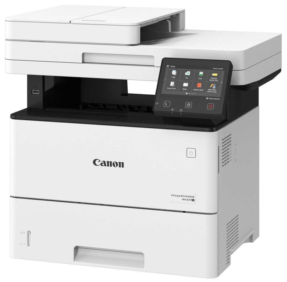 Canon černobílá multifunkce iR 1643iF II MFP/A4/tisk,kopírování,skenování,FAX/43 str./min/DADF/LAN/WIFI/USB - bez tonerů