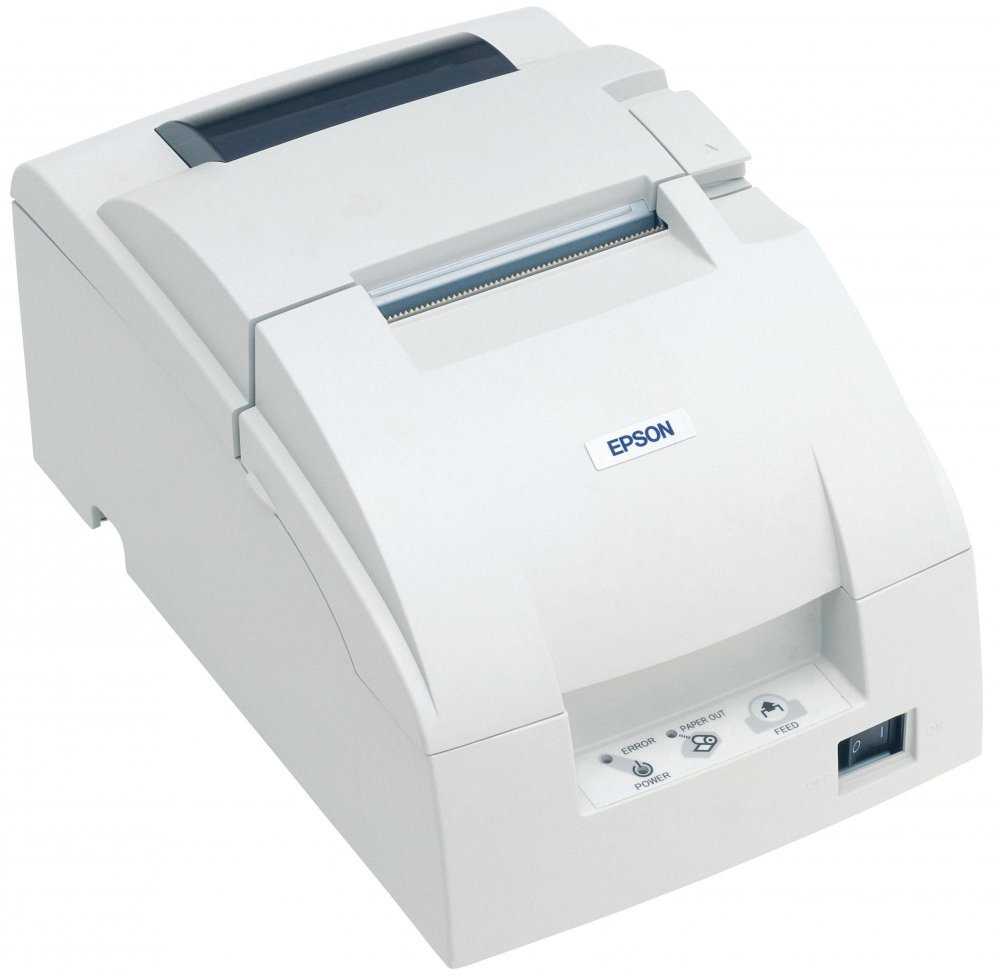 EPSON TM-U220B-007/ Pokladní tiskárna/Seriová/ Bílá/ Včetně zdroje