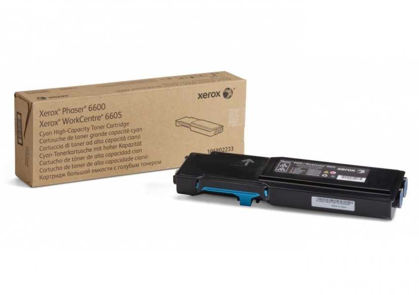 Xerox original toner pro Phaser 6600/6605/ azurová/ 6000 str.