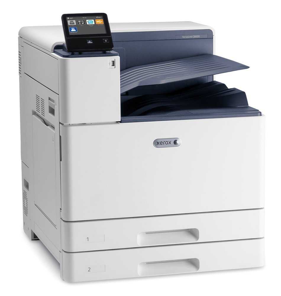 Xerox C8000V_DT/ color laser/ A3/ 45/22ppm/ až 1200x2400 dpi/ USB/ LAN/ NFC/ Duplex/ 3-tray