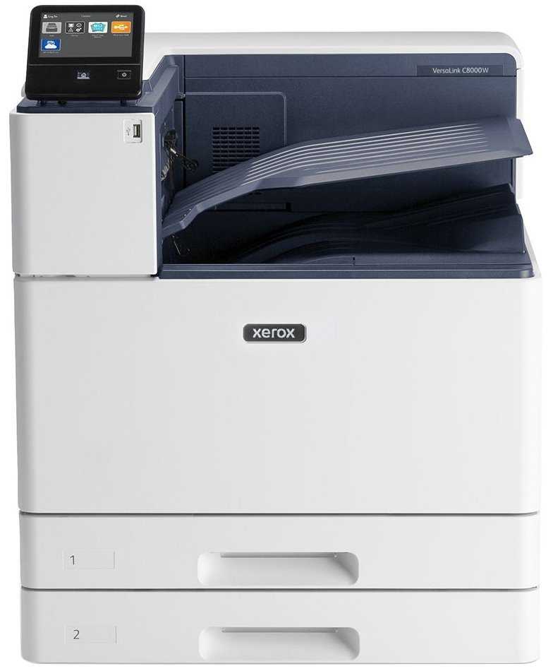 Xerox VersaLink C8000W/ color laser/ A3/ 22ppm/ až 1200x2400 dpi/ USB/ LAN/ NFC/ Duplex/ 3-tray