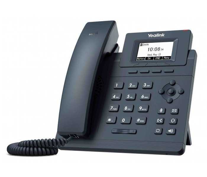 Yealink SIP-T30P IP telefon, 1x SIP, CZ/SK displej, 2x 100Mb/s port, PoE, Optima HD Voice
