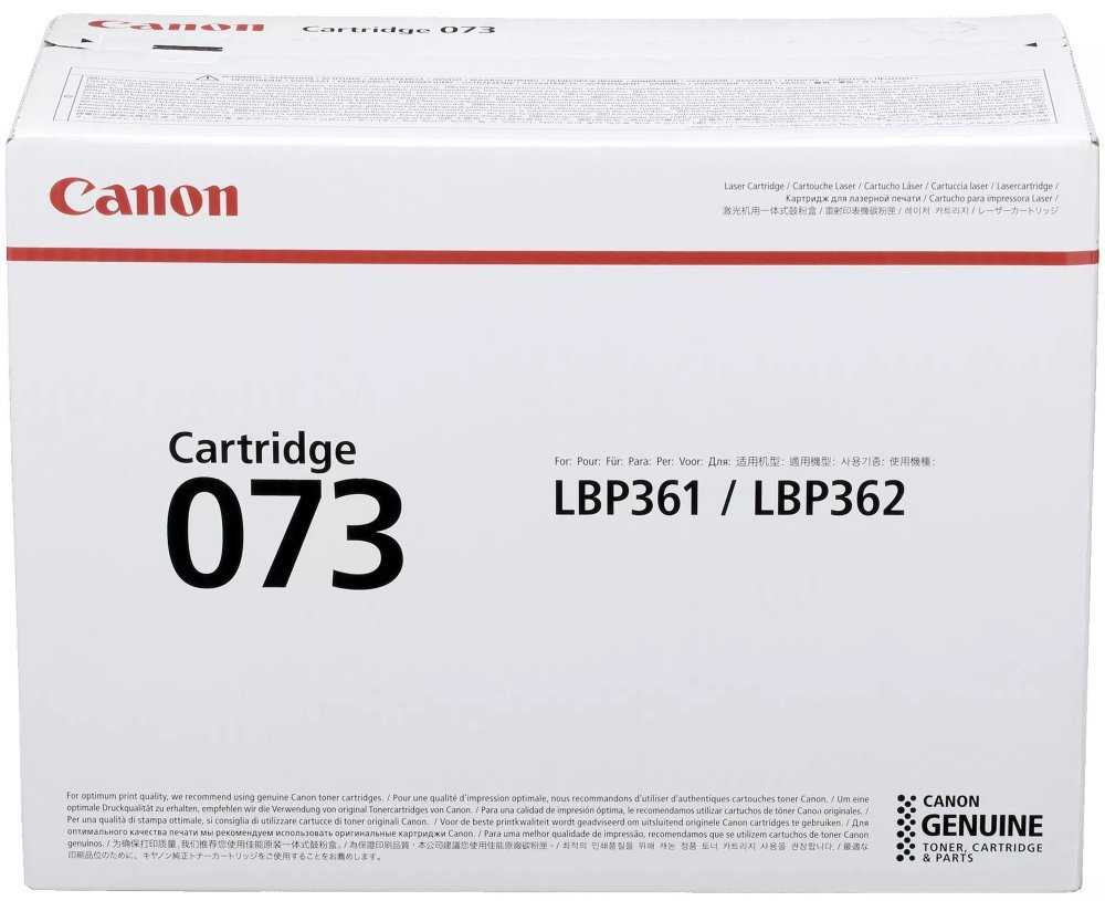 Canon originální toner 073 black pro  LBP361dw  (27 000 str.)