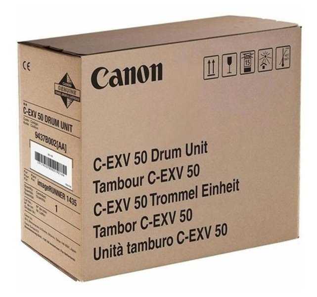 Canon originální  DRUM UNIT C-EXV50  iR1435/1435i/1435iF  35 500 stran A4 (5%)