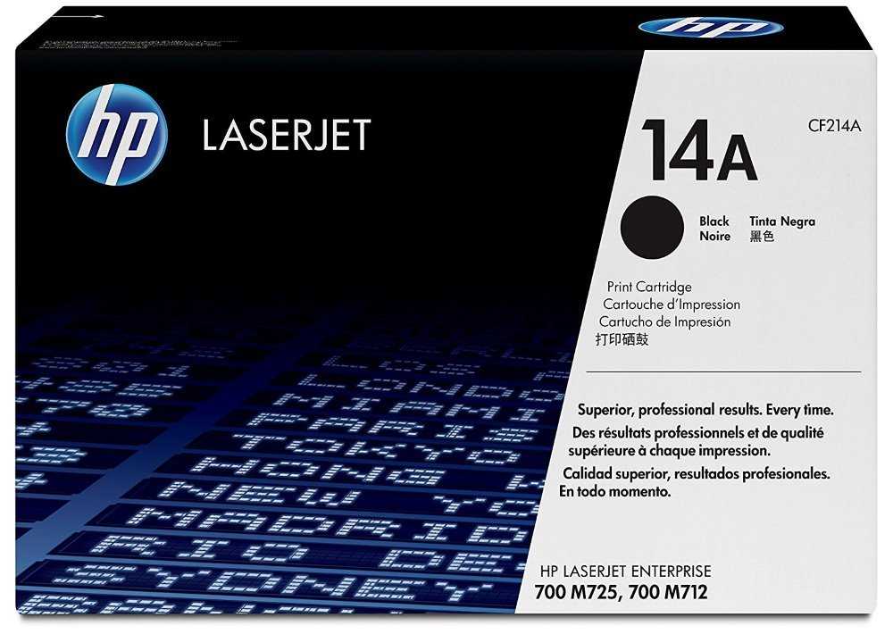 HP černý toner CF214A originál