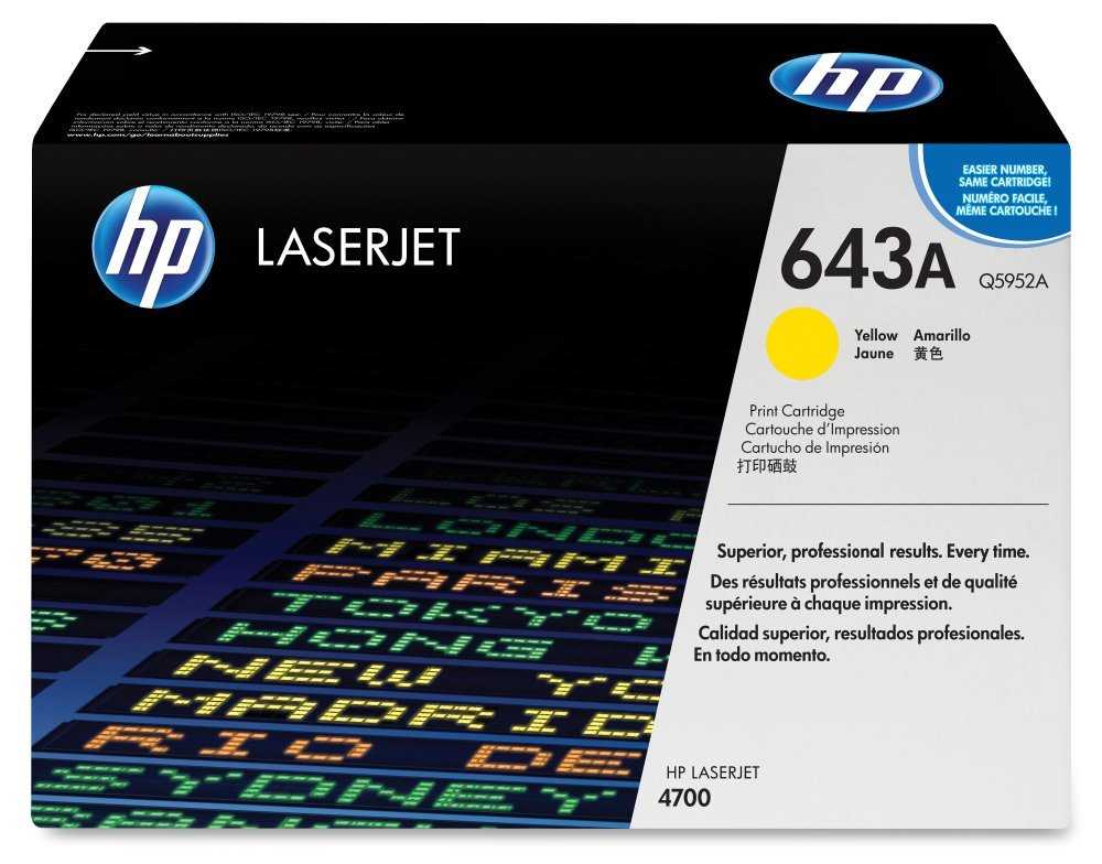 HP color toner, Q5952A, žlutý CLJ 4700 originál