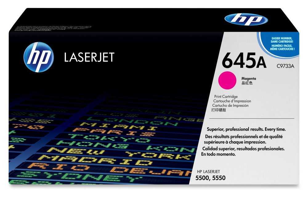 HP  toner, C9733A, purpurový, CLJ 5500 originál