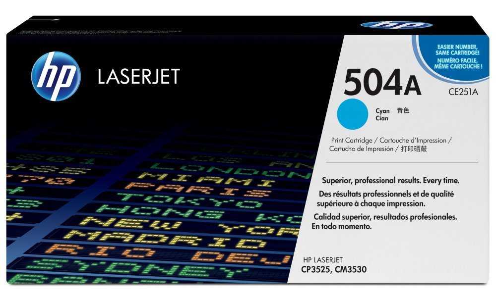 HP toner CE251A azurový (7000 str) originál