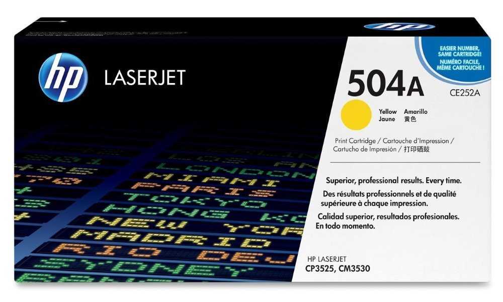 HP toner CE252A žlutý (7000 str) originál