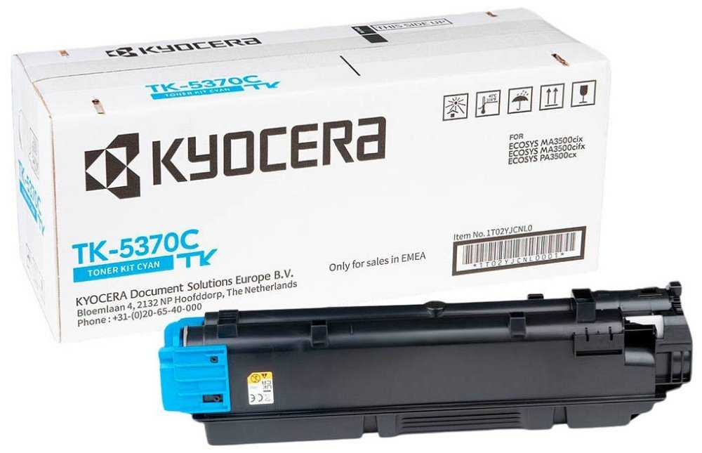 Kyocera toner TK-5370C (azurový, 5000 stran) pro ECOSYS PA3500/MA3500