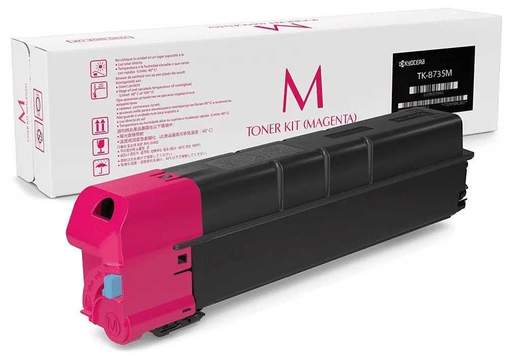 Kyocera toner TK-8735M magenta na 40 000 A4 stran, pro TASKalfa 7353/8353ci