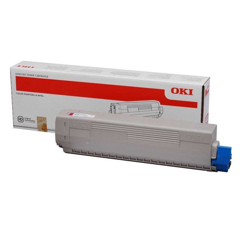 OKI originál purpurový toner do C831/841 (10 000 stránek)