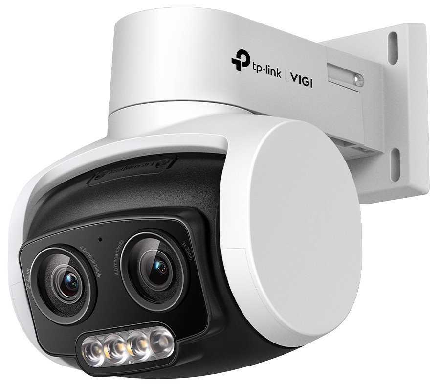 TP-Link VIGI C540V - VIGI 4MPx, otočná kamera s duálním varifokálním objektivem, noční vidění v barvách, IP66, H265+
