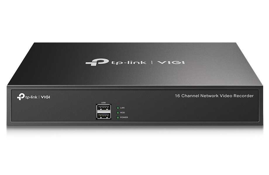 TP-Link VIGI NVR1016H - 16kanálový síťový videorekordér VIGI, vzdálený přístup, ONVIF, obousměrný zvuk, až 10TB HDD