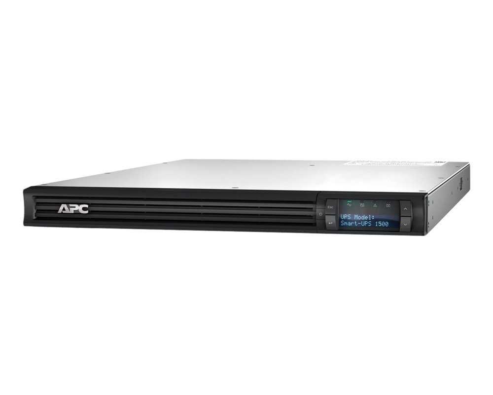 APC Smart-UPS 1500VA (1000W)/ 1U/ RACK MOUNT/ LINE-INTERAKTIVNÍ/ 230V/ LCD