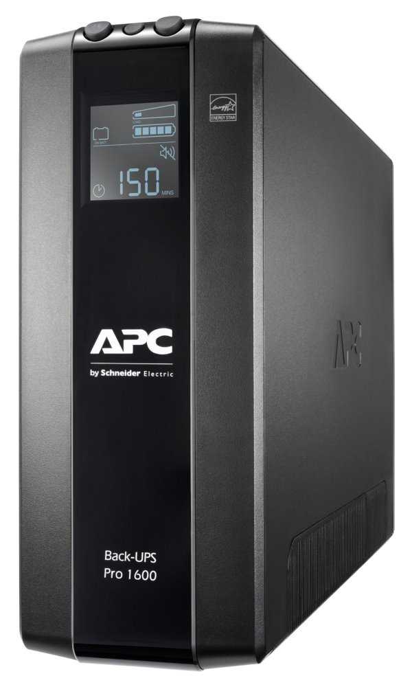 APC Back-UPS Pro BR 1600VA (960W)/ LINE-INTERAKTIVNÍ/ AVR/ 230V/ LCD/ 8x IEC zásuvka