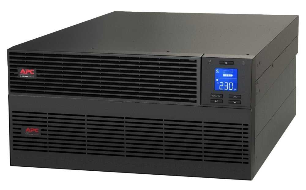 APC Easy UPS SRV 10000VA (10000W)/ 5U/ RACK MOUNT/ ONLINE/ 230V/ LCD/ with External Battery Pack